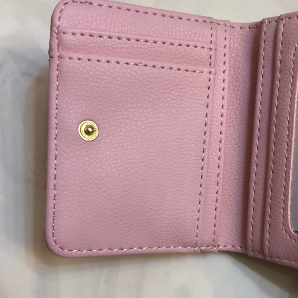 Betsey Johnson Luv Betsey Snap Card Wallet Pink Ditsy Floral Print NWT - Picture 9 of 13